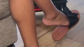 Dangling my Cute Flip Flops
