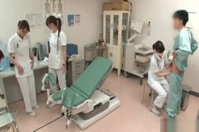 horny Japanese nurse rocks POV in HD