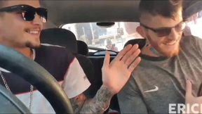 dois amigos batendo punheta dentro do carro no centro de sao paulo
