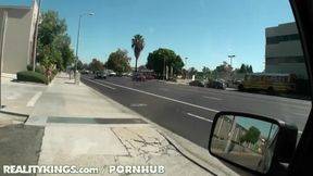Real Sexy - Kierstin has some fun in the car