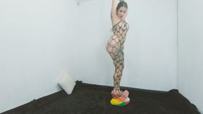 POV wmv Pop small balloon high hells bondage