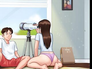 hot big aunty make seen in sumertime saga