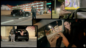 Caught Masturbating Solo in City Parking Lots