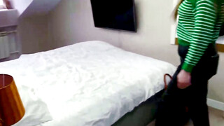 Stepmoms Secret Obsession Seduced in the Hotel Room After Dark