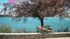Sensual Diana EnjoysGreek Sun and Sex