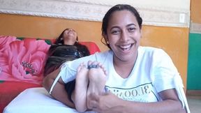Unexpected Adventure: Eli Removes Ants from Alvany's Feet