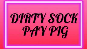 Dirty Sock Pay Pig – Financial Domination, Foot Fetish & Pay-to-Sniff Addiction – Sara Desire XO – MP3