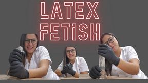 Latex fetish