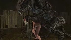 Intense Monster Fucks on Mass Effect Females: Groupsex Compilation