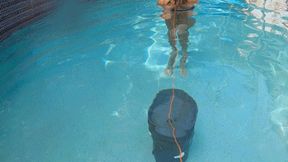 Carissa Dumond Underwater Pulley Play