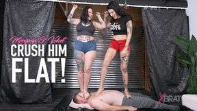 Morgana & Velvet - Trample Him FLat - HD 1080p Mp4