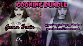 Too much Gooning turns your brain into mush - GOONING BUNDLE - WMV SD 480p