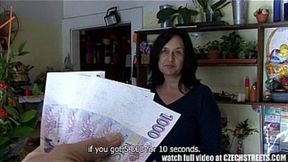 F-Big Breasts Mature Shopkeeper Gets Fucked in Florist
