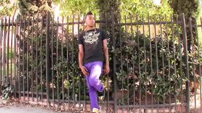 Young colored guys meet for passionate deep anal and oral sex