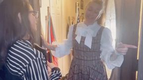 Wrong House WEDGIES! Misty Addams & Catherine Foxx HIDEF