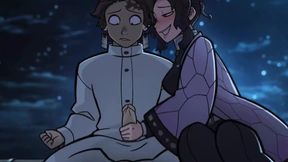 Distracting Him For The Blowjob of His Life - TOP Animation