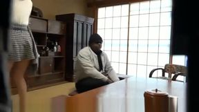 Nips grabs massive ebony schlongs.
