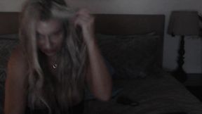 Girl Plays in the Dark