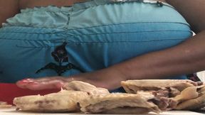 Giantess Chops Tiny Humans into Tiny Pieces POV 4K 2smaller