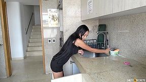 Emma Has A Water Leak And The Plumber Plugs It With His Dick