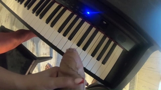 My impotent husband wanted to see me fuck the piano teacher ep 114