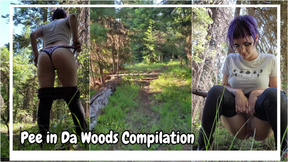 Pee in the Woods Compilation
