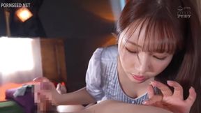 Mikami&#039;s Slurpy Delight: Hairy Pussy &amp; Huge Tits in HD POV Frenzy