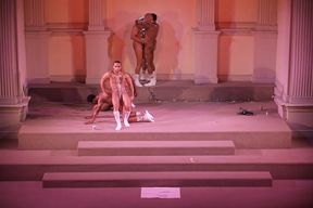Male nude theater, hombres desnudos en teatro