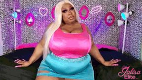Sexy Shiny Satin BBW JOI (MP4 Version)