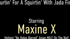 Masturbation video with magnificent Maxine X and Jada Fire from Julia Ann Live