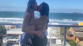 Beach hookup with sizzling Hot Patty Wife leads to steamy pad visit