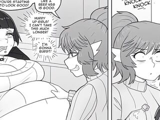 No lunch break Final episode - Weight gain comic