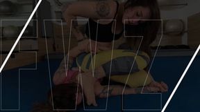 ITALIAN GIRLS NEXT DOOR - Michela Vs Beatrice - DOMINATION in 4K!