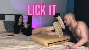 Eastern Goddess Commands Her Slipper Slave