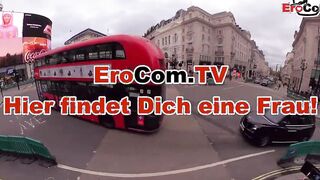 British blonde Women next door pick up from german tourist