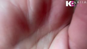 unaware giantess discovers tiny civilization: belly button vore