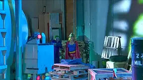 Two-face and Joker banging hottest superhero sluts