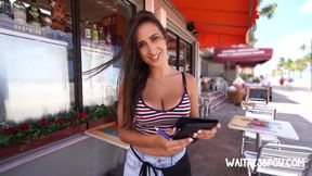 Cute breasty teen Ashley Adams POV sex