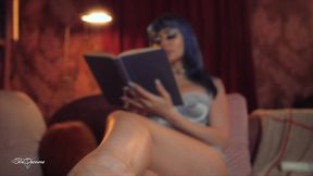 worship my feet in the library