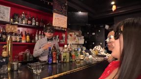 Busty Brunette Bar Babes: Slurp &amp; Share,kritsu Drip