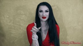 Glossy Red Lipstick Rocket