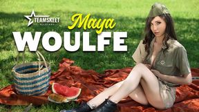 Teaming up with Team Skeet's hottest star Maya Woulfe in raunchy porn escapades