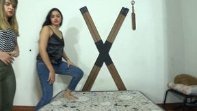 FART DISPUTE BETWEEN FRIENDS BY SCARLET WHITE AND NATASHA CRUEL (CAMERA BY RENAN) FULL HD
