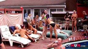 Busty Mature Lady in a Lesbian Party