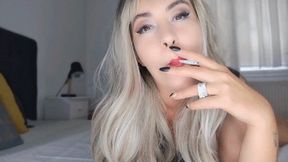 Looking into your eyes while I m teasing you