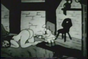 Vintage XXX cartoon version of Snow White and the Seven Dwarves