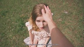 Bratty blondie stepsister earns praise from her well-hung big bro