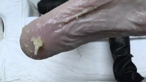 In the Cock Cage, Anal, Foot Meal, Cock Between Legs Allowed to Fuck Lady Victoria Valente
