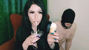 Cum-soaked creampies for my submissive Sexual slavery Insatiable hunger!