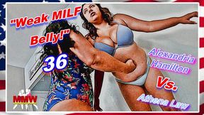 Weak MILF Belly! 36 WMV